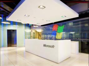 时尚现代风格公司前台背景墙设计效果图