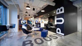 软件公司办公室设计装饰效果图