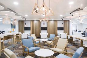 软件公司办公室室内设计装修实景图片