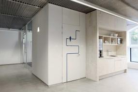 通信公司办公室室内装饰设计效果图片大全