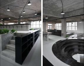 最新通信公司办公室室内装饰设计图片