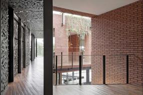 通信公司办公室室内设计装修效果图2018图片