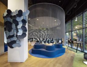 软件公司办公室设计与装修效果图