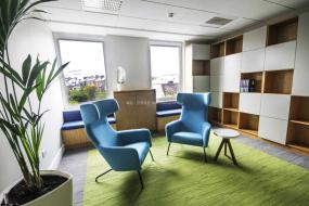 软件公司办公室设计装饰图