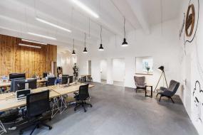 2018电子科技公司办公室装修效果图