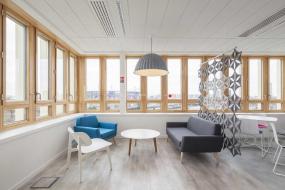 软件公司办公室室内设计装饰效果图赏析