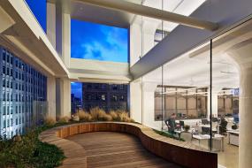 高档通信公司办公室装修效果图