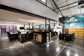 最新通信公司办公室装修设计效果图