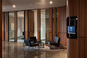 软件公司办公室设计室内装饰效果图