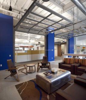 工业公司办公室装修设计图片