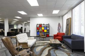 机械公司办公室装饰设计图