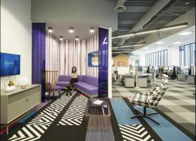 机械公司办公室室内装饰设计效果图片大全