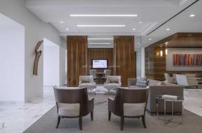 机械公司办公室设计室内装修图片