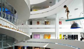 工业公司办公室室内装修效果图