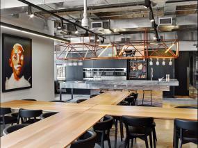 电子科技公司办公室最新室内装修设计效果图片