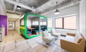 机械公司办公室室内装饰效果图片大全