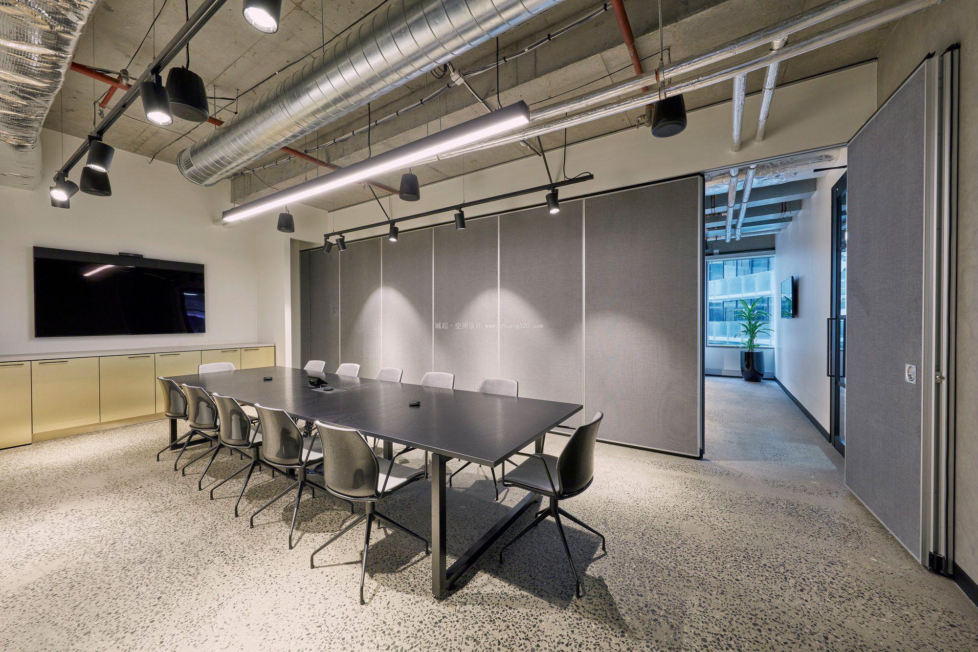 电子科技公司办公室最新室内装修效果图片