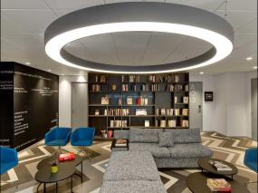 机械公司办公室装修设计效果图大全