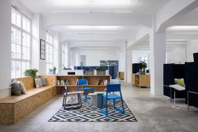 机械公司办公室设计室内装修实景图片