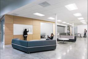 机械公司办公室设计装饰图