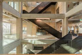 工业公司办公室室内外装修效果图大全