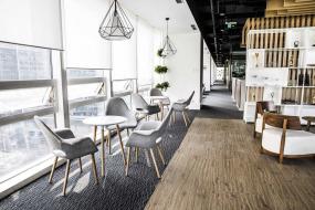 机械公司办公室装修设计效果图片库