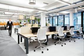 生物科技公司办公室装修高清效果图