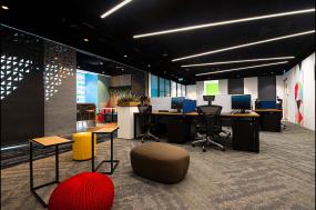 房地产公司办公室装饰设计效果图片