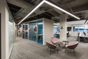 生物科技公司办公室装潢效果图片