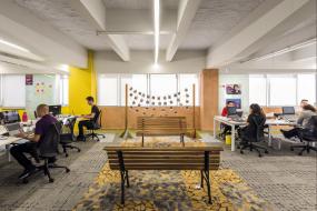 生物科技公司办公室装饰效果图大全