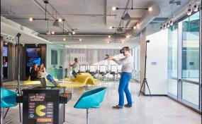 玩具公司办公室室内装饰设计效果图图片