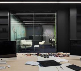 玩具公司办公室室装修效果图大全