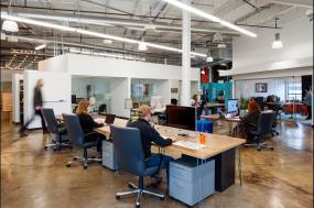 生物科技公司办公室装饰装修效果图