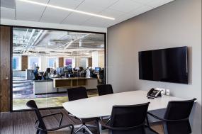 高档房地产公司办公室装修效果图