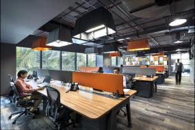 房地产公司办公室装饰设计效果图