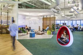 生物科技公司办公室最新室内装修图