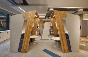 高端生物科技公司办公室装修图片