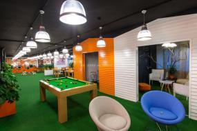 玩具公司办公室设计室内效果图