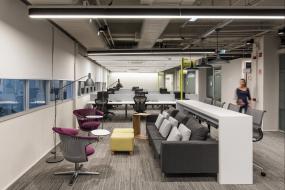 生物科技公司办公室装潢效果图