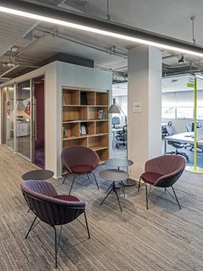 生物科技公司办公室装修高清图片