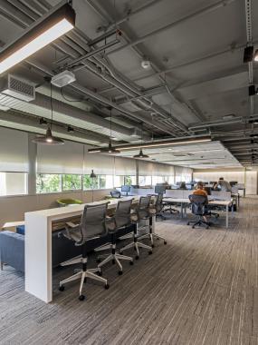 生物科技公司办公室装修高清图片大全