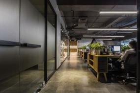 专业生物科技公司办公室室内装修与设计图