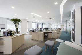 培训教育公司办公室室内装修效果图大全