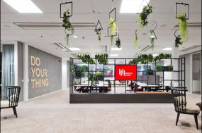 广告公司办公室最新室内装修效果图片大全