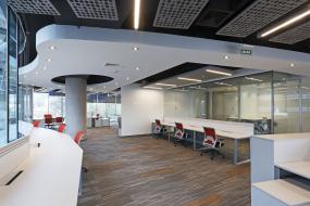 生物科技公司办公室装修设计效果图片