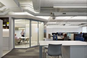 培训教育公司办公室室内装饰设计效果图片