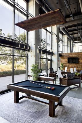 高档生物科技公司办公室装修效果图