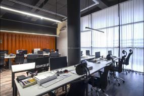 生物科技公司办公室设计装饰效果图片