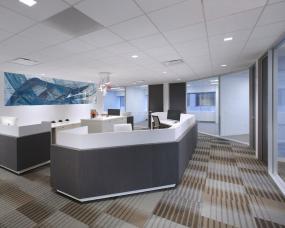 高端培训教育公司办公室装修效果图