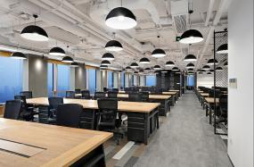 生物科技公司办公室设计装修效果图片